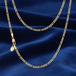 3mm Figaro Chain stainless steel